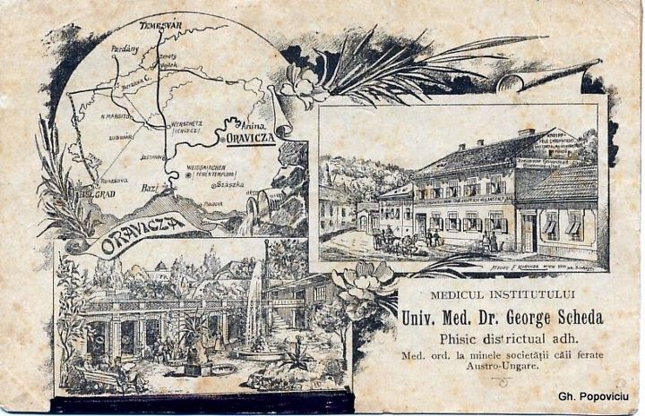 Prima linie de cale ferată pe actualul teritoriu al României