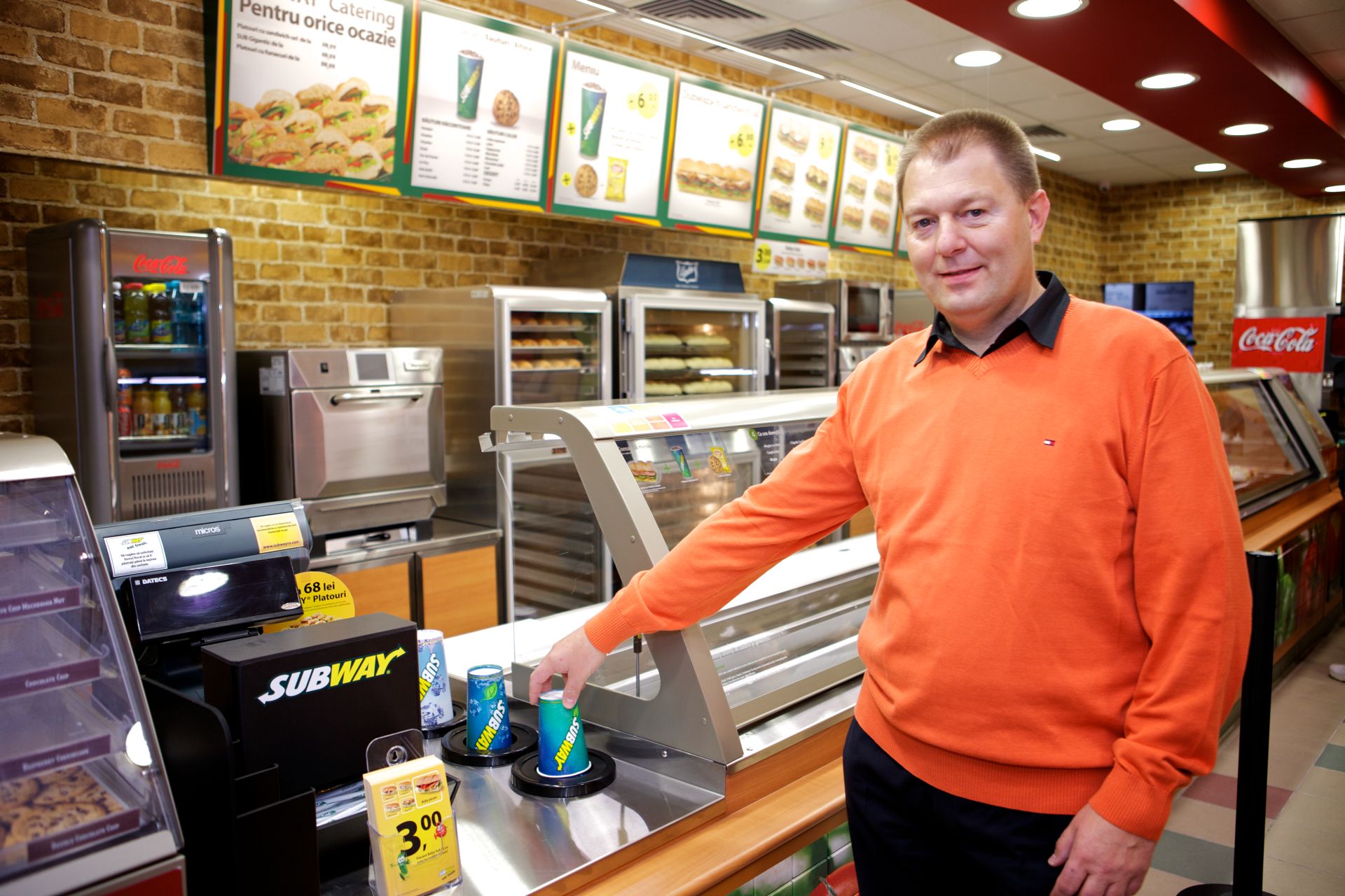 Primul Subway pentru corporatiști. Se deschide azi în zona de nord a Capitalei