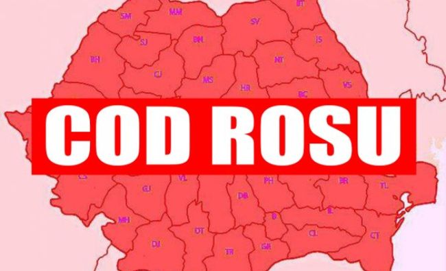 Alertă meteo ANM Cod Roșu și Portocaliu în România! A venit urgia în toată  țara! Avertismentul meteorologilor UPDATE – Capital