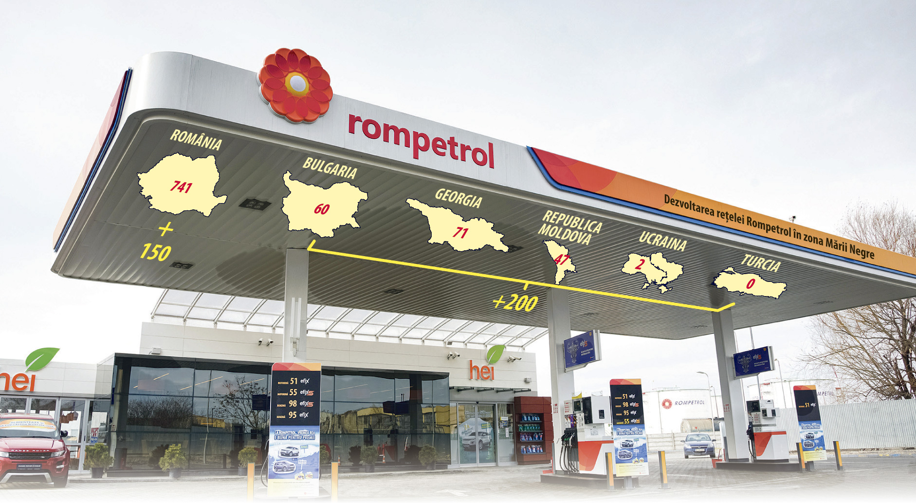 Planul kazahilor în dezvoltarea Rompetrol